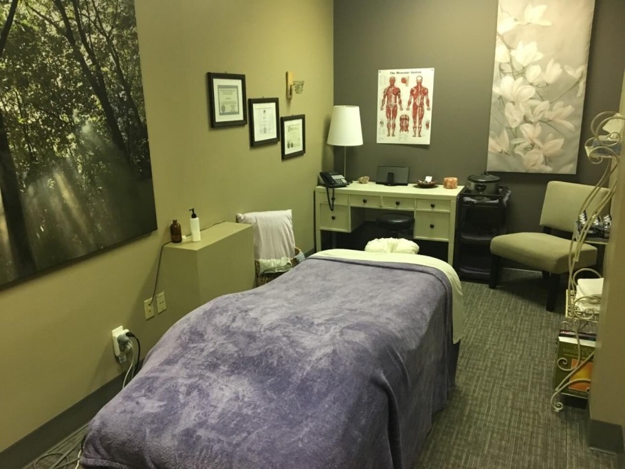 massage therapy room
